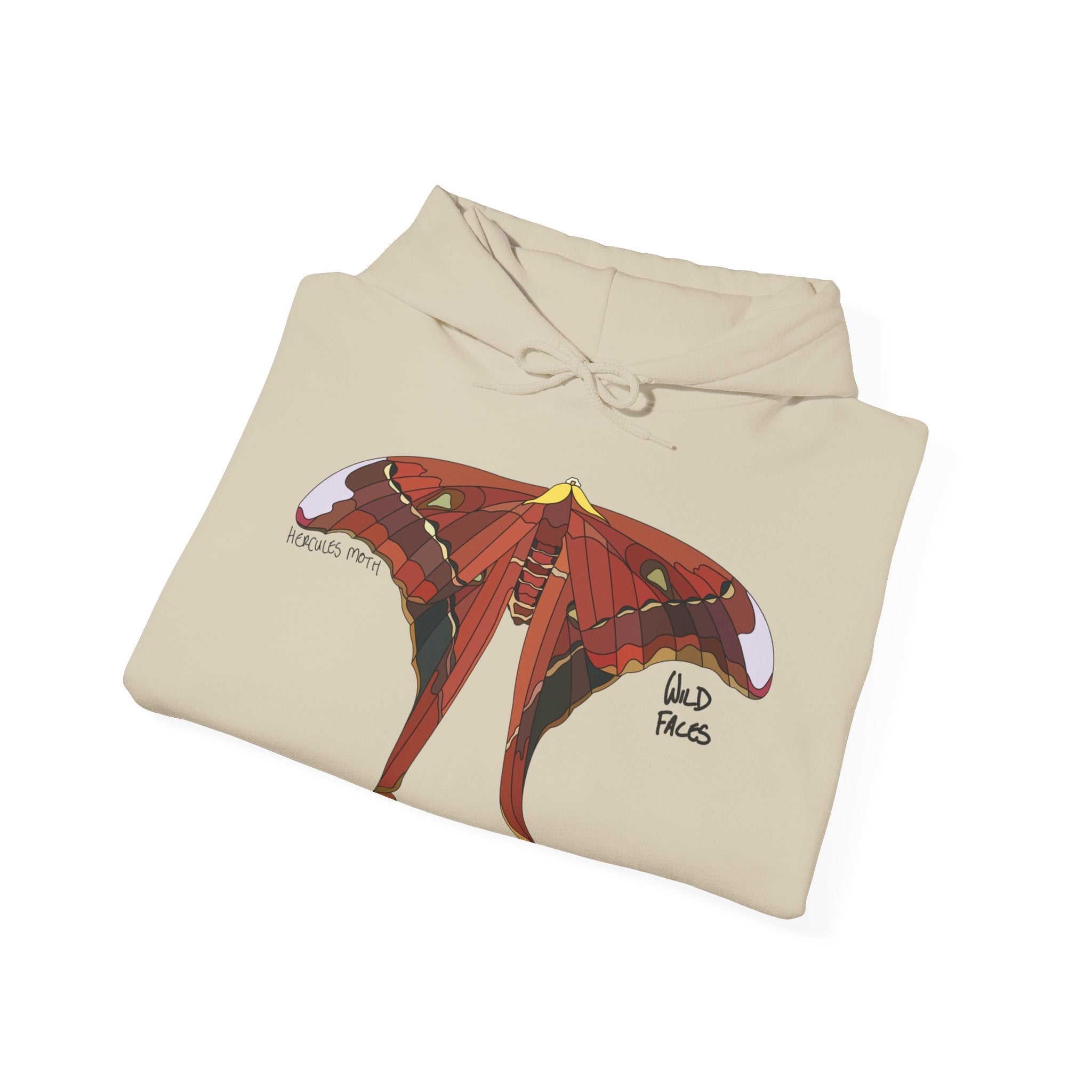 Hercules Moth | Unisex Heavy Blend™ Hooded Sweatshirt Printify