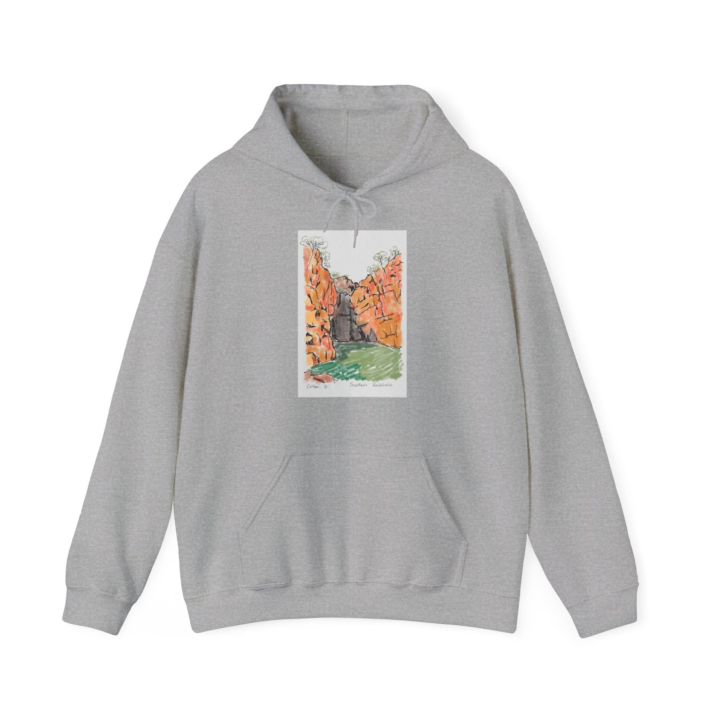 Southern Rockhole, Nitmiluk | Unisex Heavy Blend™ Hooded Sweatshirt