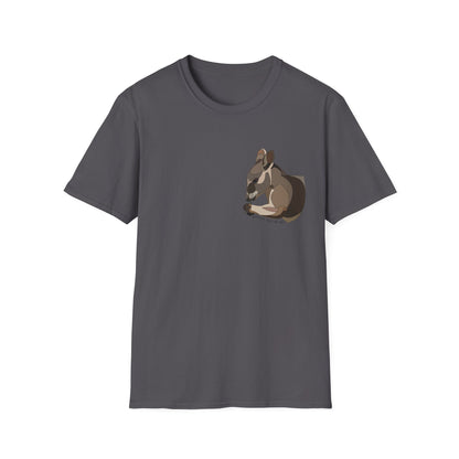 Mareeba Rock-wallaby - Small design - Unisex Softstyle T-Shirt