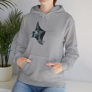 Reef Manta Ray | Unisex Heavy Blend™ Hooded Sweatshirt Printify