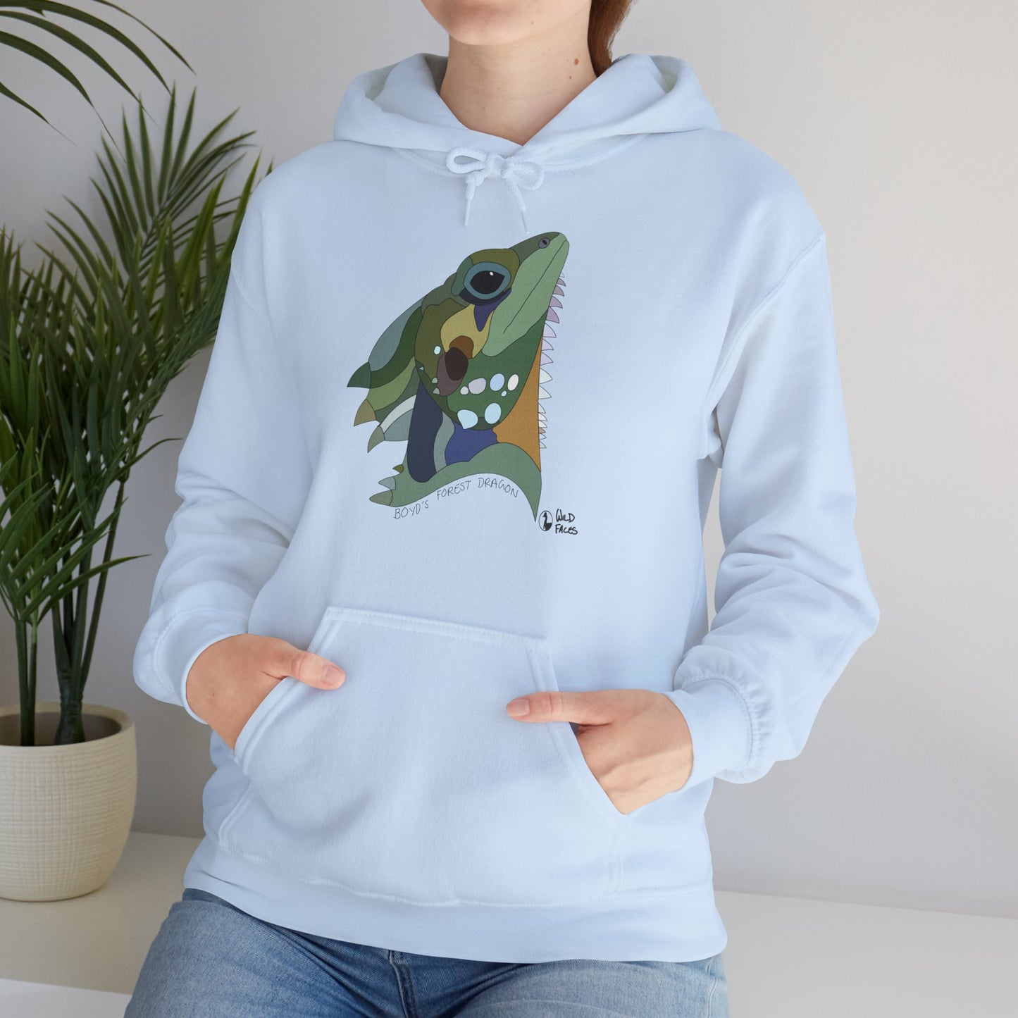 Boyd's Forest Dragon | Unisex Heavy Blend™ Hooded Sweatshirt