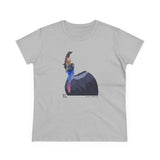 Southern Cassowary - Women's Midweight Cotton Tee Printify