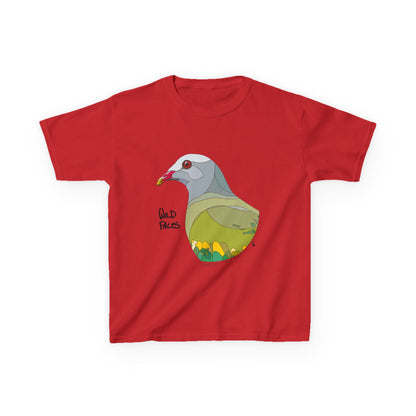 Wompoo Fruit Dove | Kids Heavy Cotton™ Tee