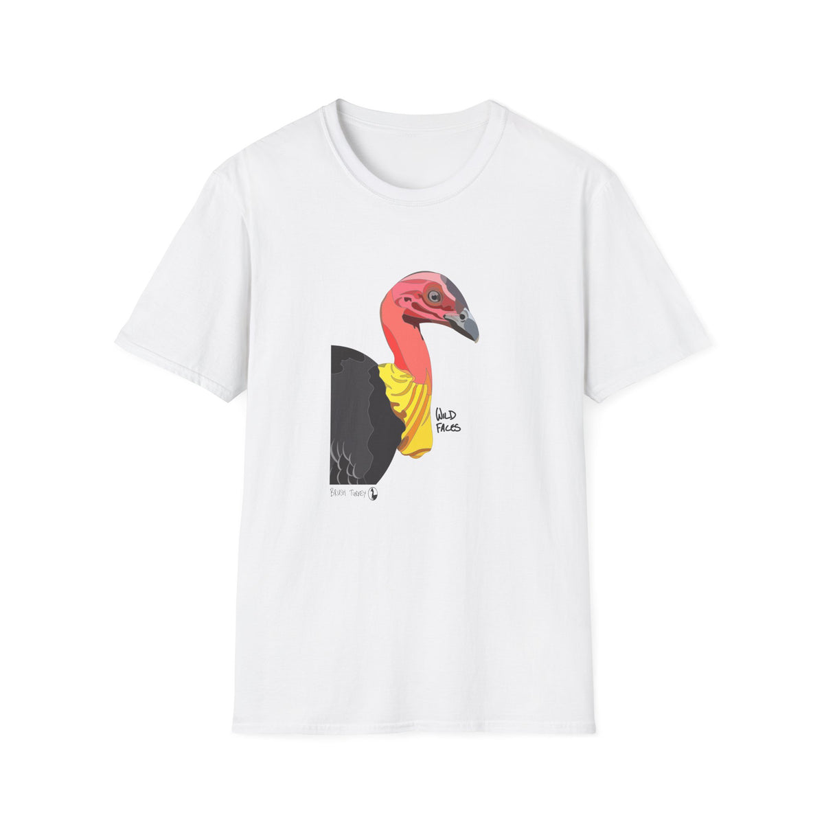 Australian Brushturkey - Unisex Softstyle T-Shirt