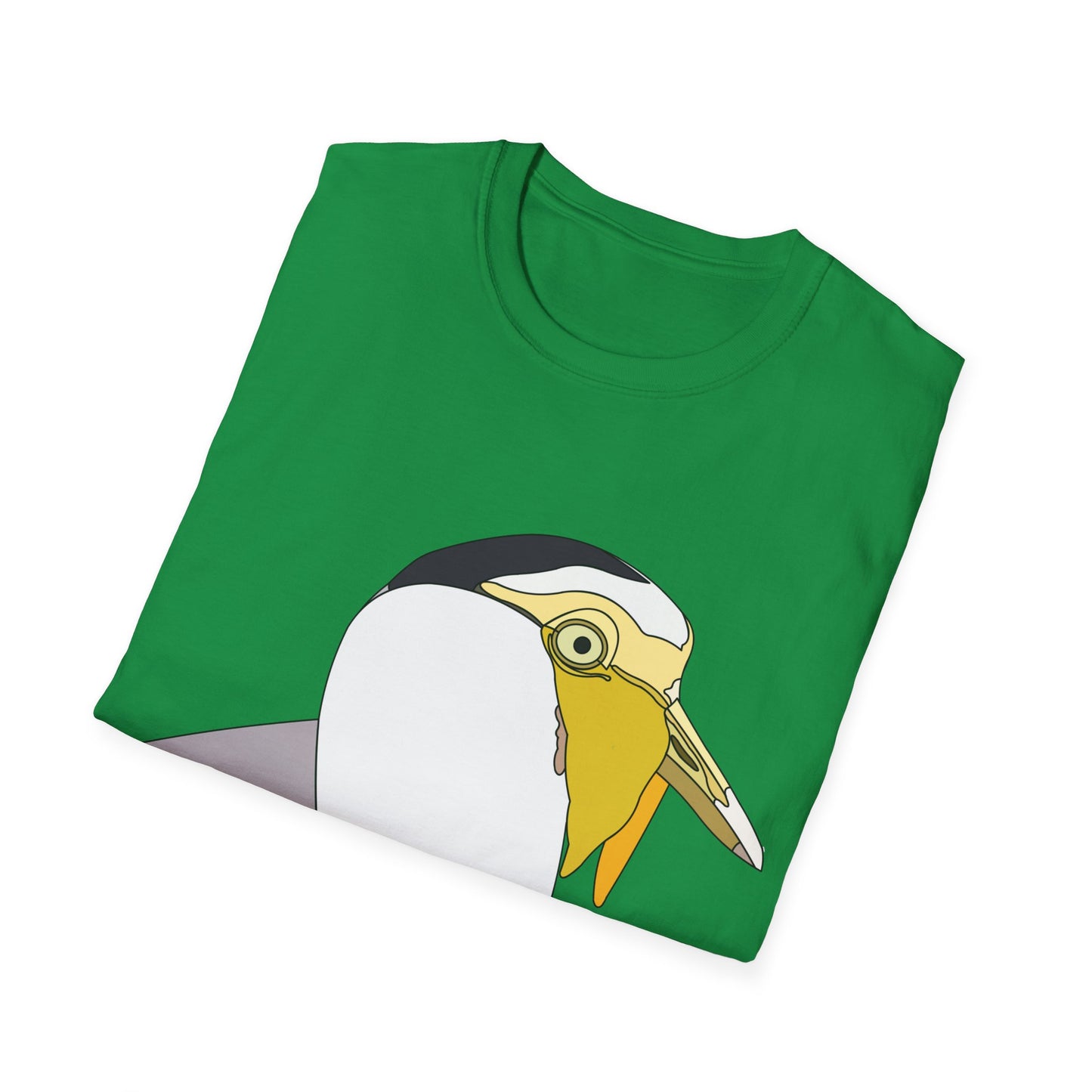 Masked Lapwing - Unisex Softstyle T-Shirt