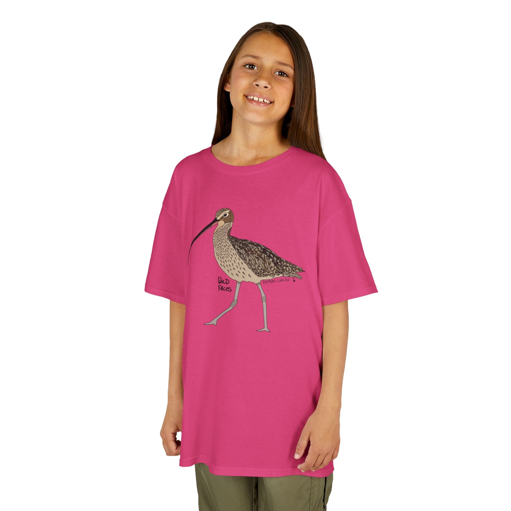 Eastern Curlew | Kids Heavy Cotton™ Tee Printify