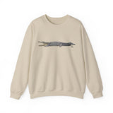 Saltwater Crocodile Sweatshirt | Unisex Heavy Blend™ Crewneck Printify