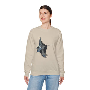 Reef Manta Ray | Unisex Heavy Blend™ Crewneck Printify