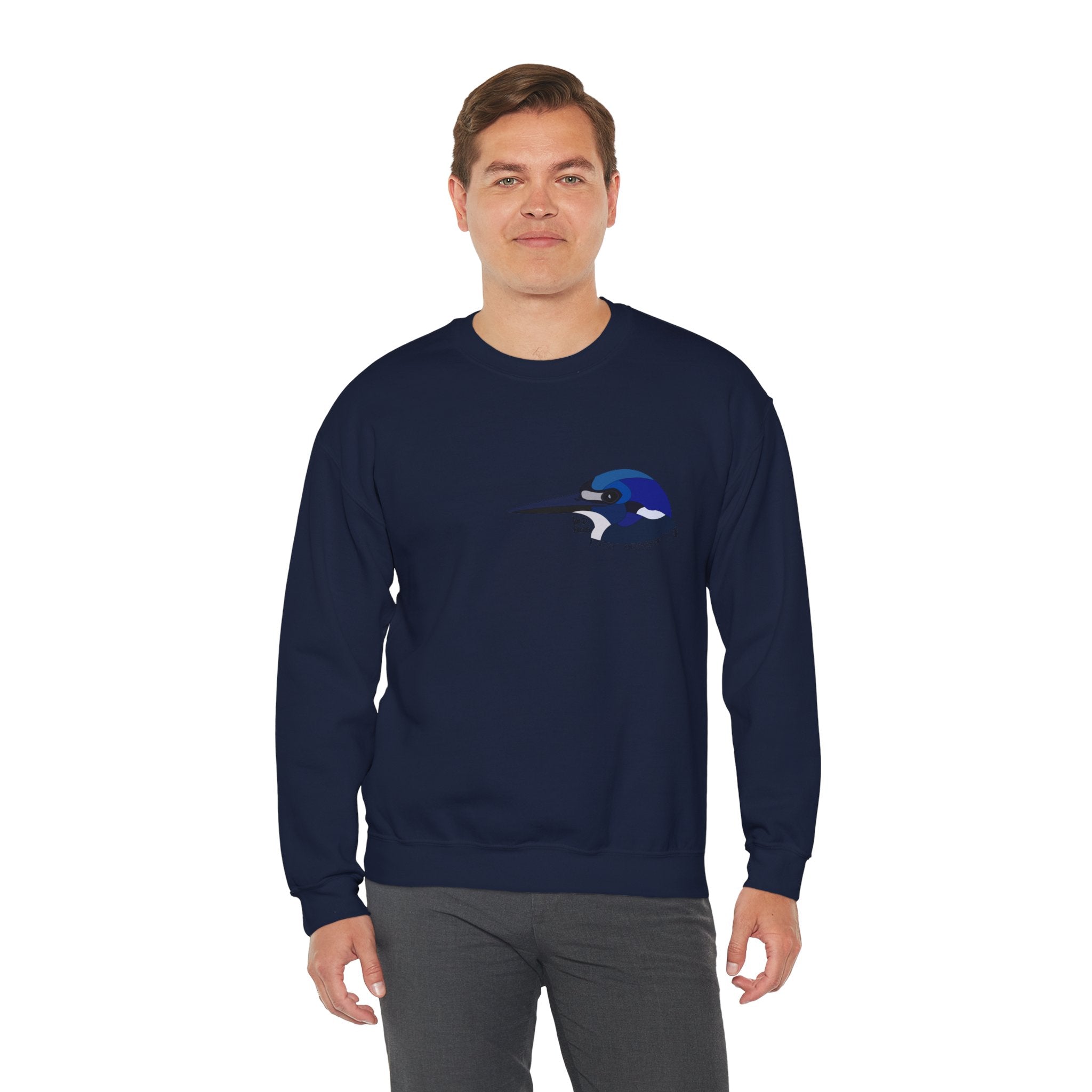 Forest Kingfisher Sweatshirt | Unisex Heavy Blend™ Crewneck Printify