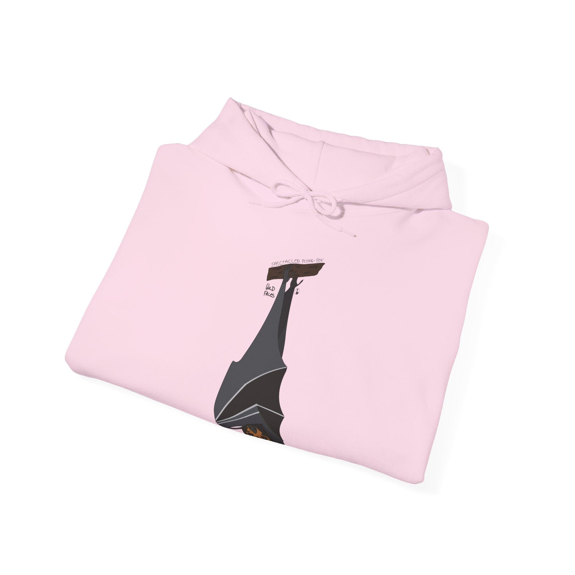 Spectacled Flying Fox | Unisex Heavy Blend™ Hooded Sweatshirt Printify
