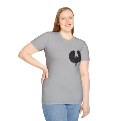 Victoria's Riflebird - Unisex Softstyle T-Shirt