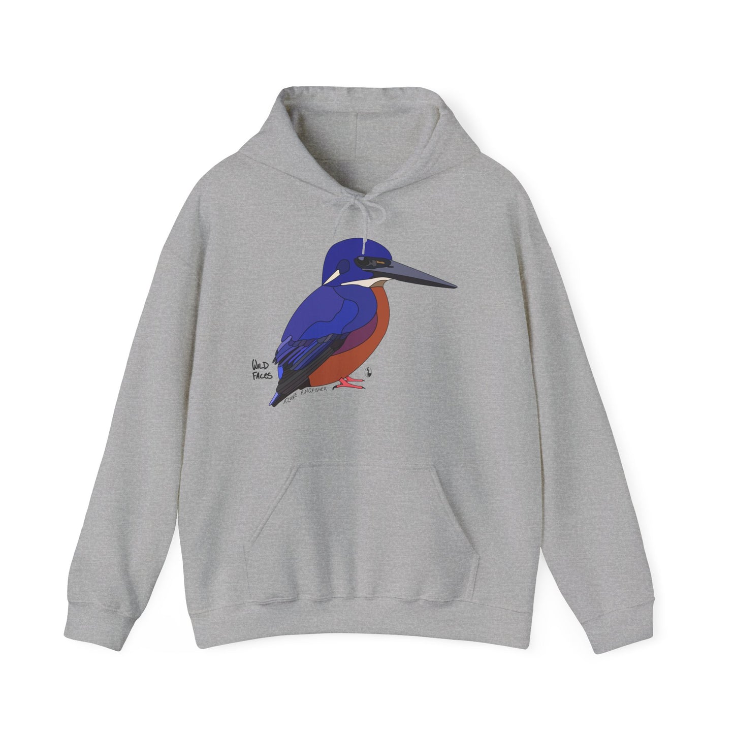 Azure Kingfisher | Unisex Heavy Blend™ Hooded Sweatshirt