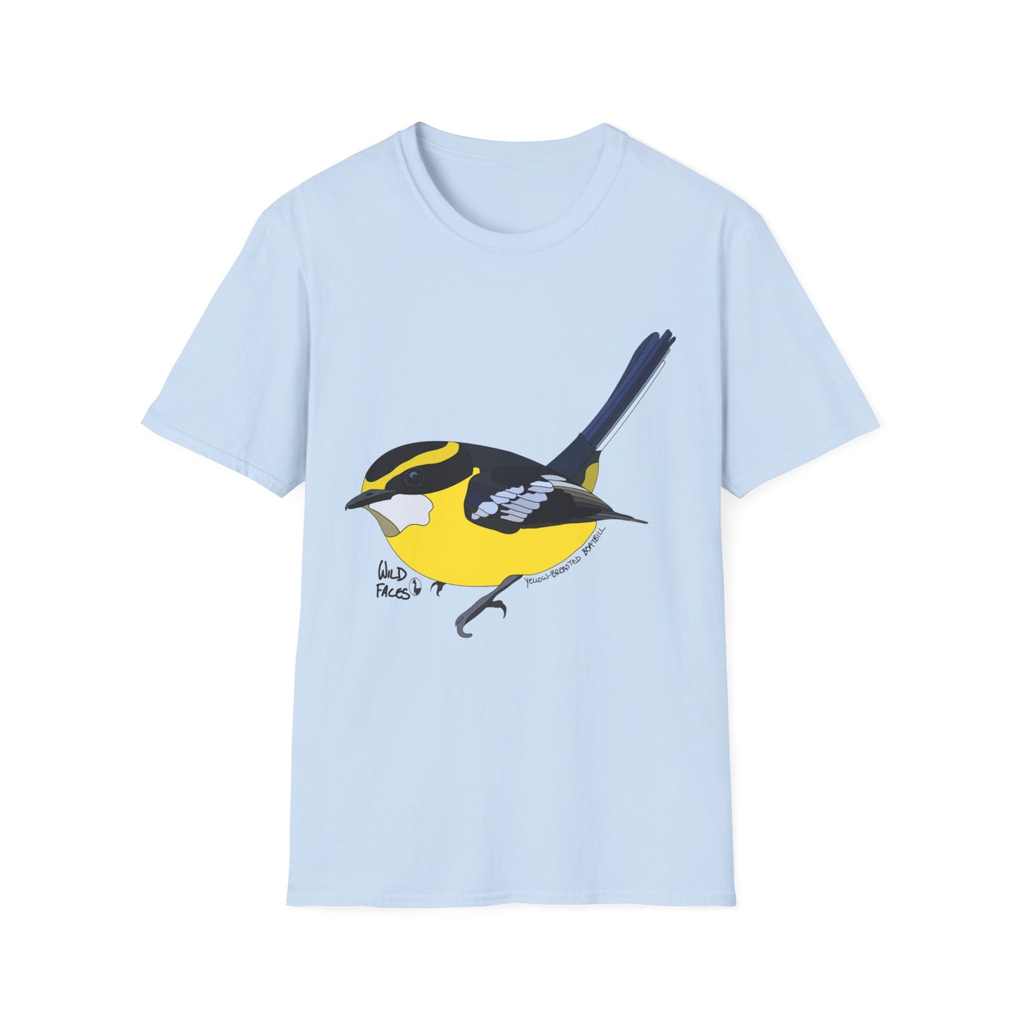 Yellow-breasted Boatbill - Unisex Softstyle T-Shirt