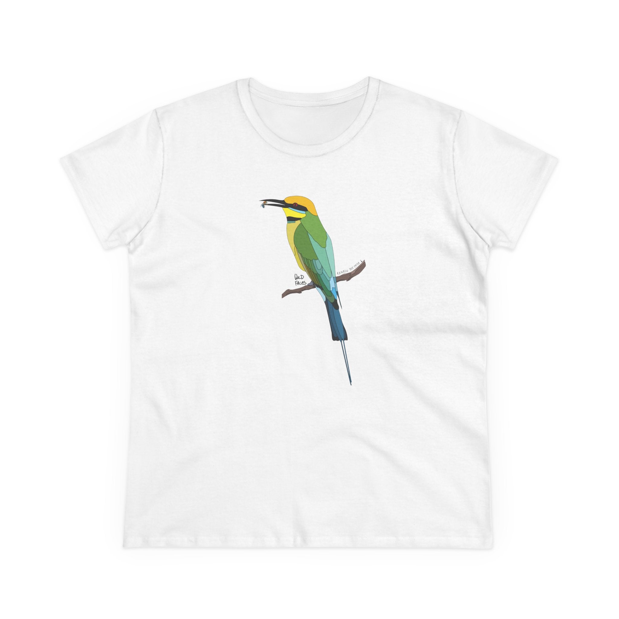 Rainbow Bee-eater - Women's Midweight Cotton Tee