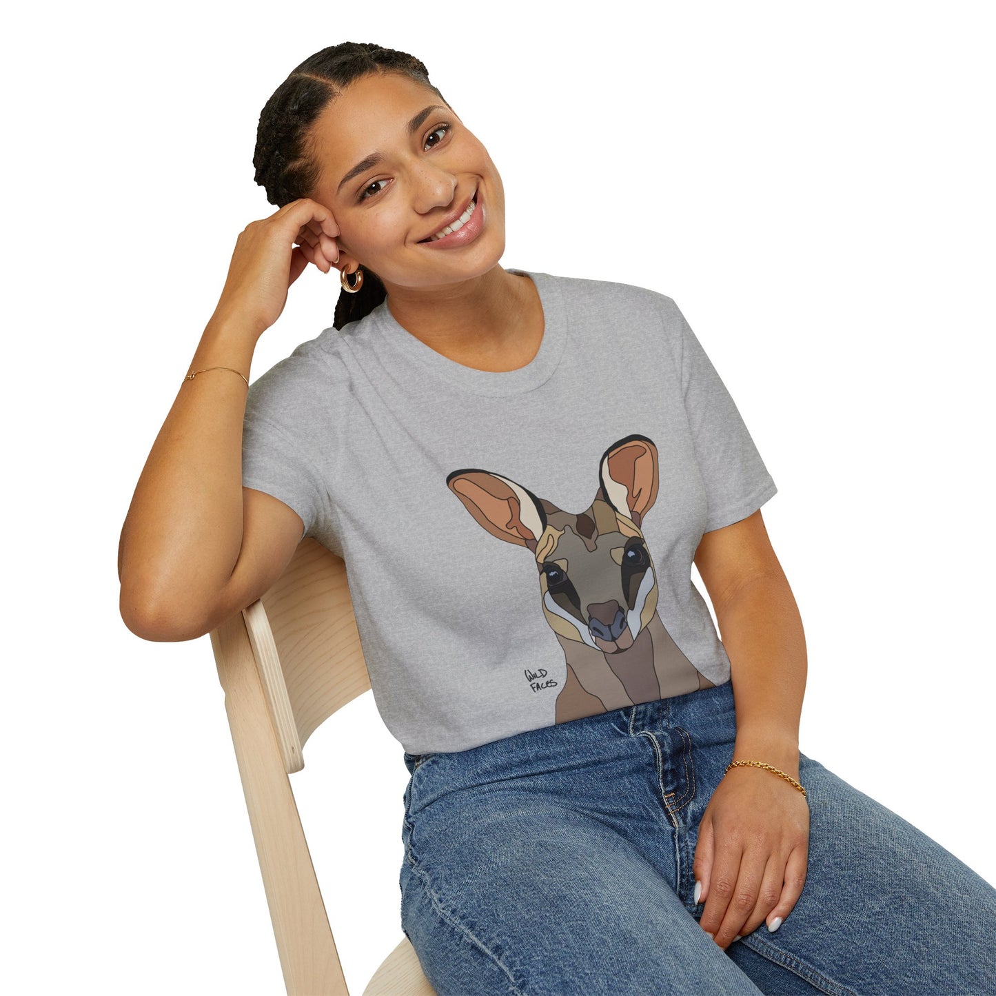 Agile Wallaby - Unisex Softstyle T-Shirt