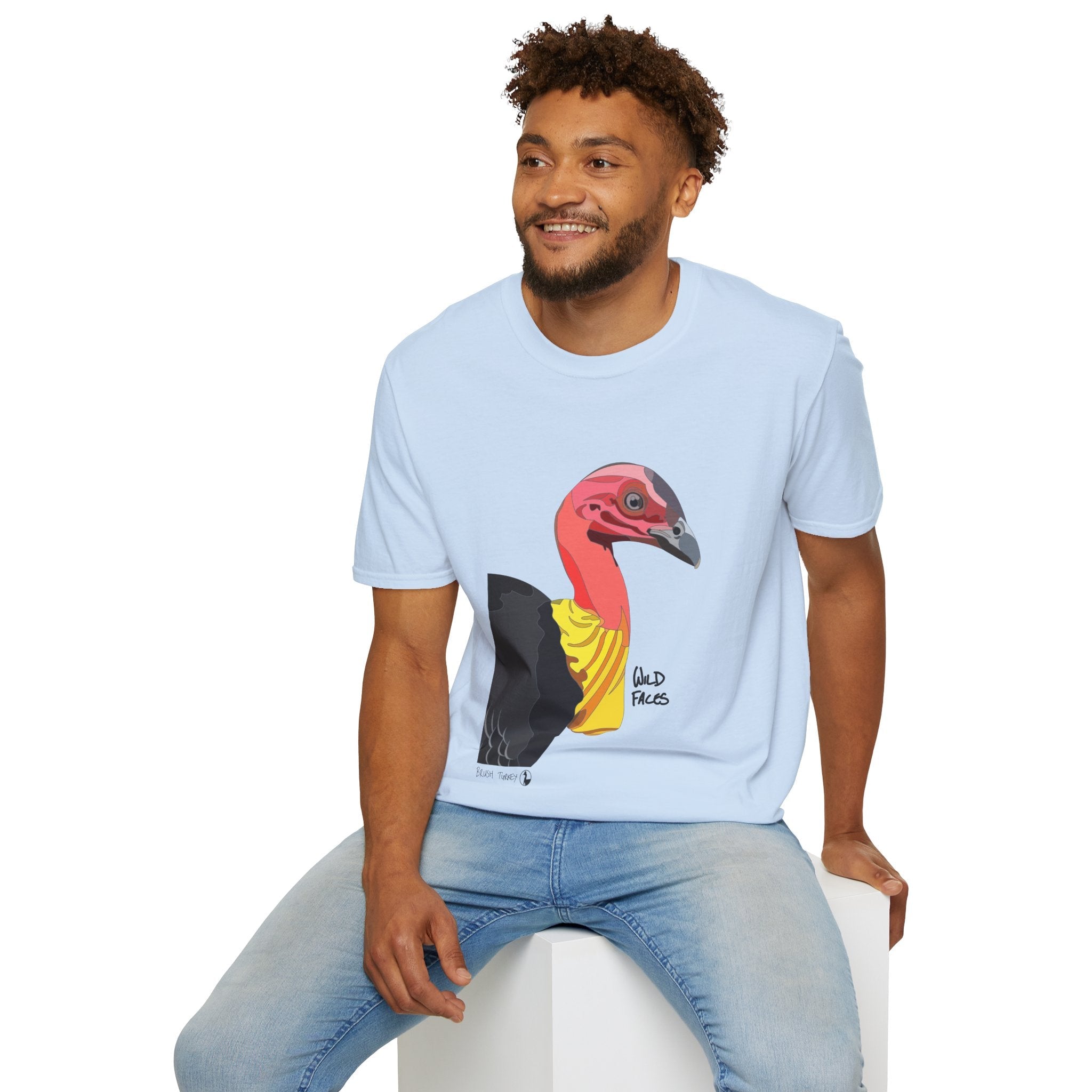 Australian Brushturkey - Unisex Softstyle T-Shirt Printify