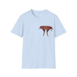 Hercules Moth - Small design - Unisex Softstyle T-Shirt Printify