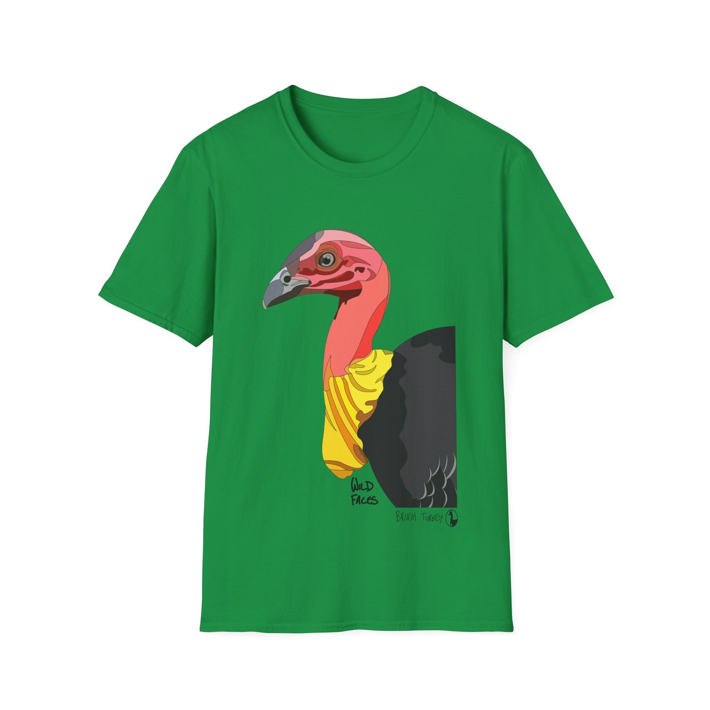 Australian Brushturkey - Unisex Softstyle T-Shirt