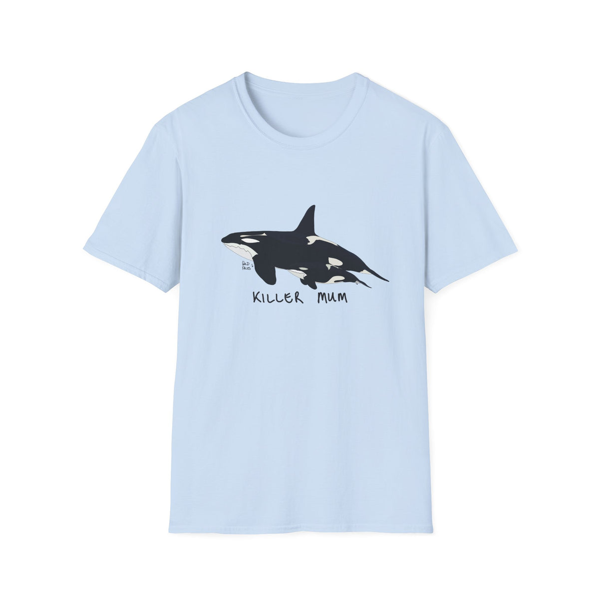 Killer Mum - Small design - Unisex Softstyle T-Shirt