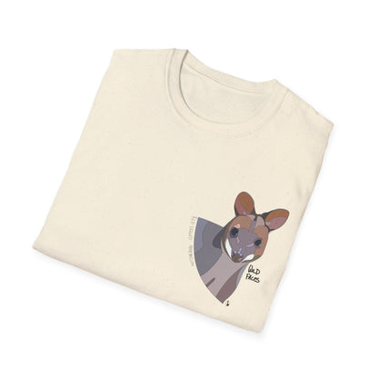 Red-legged Pademelon - Small design - Unisex Softstyle T-Shirt