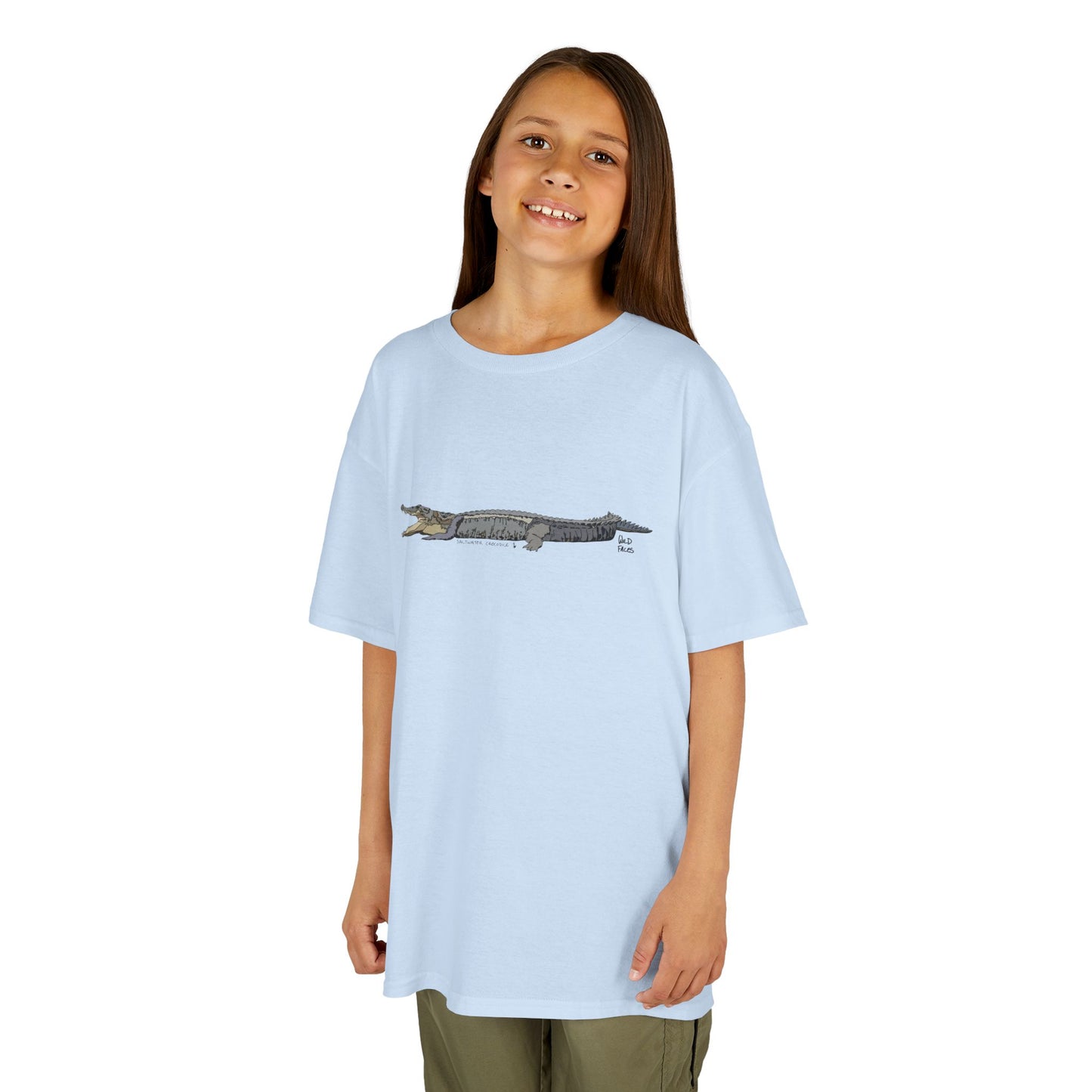 Saltwater Crocodile | Kids Heavy Cotton™ Tee