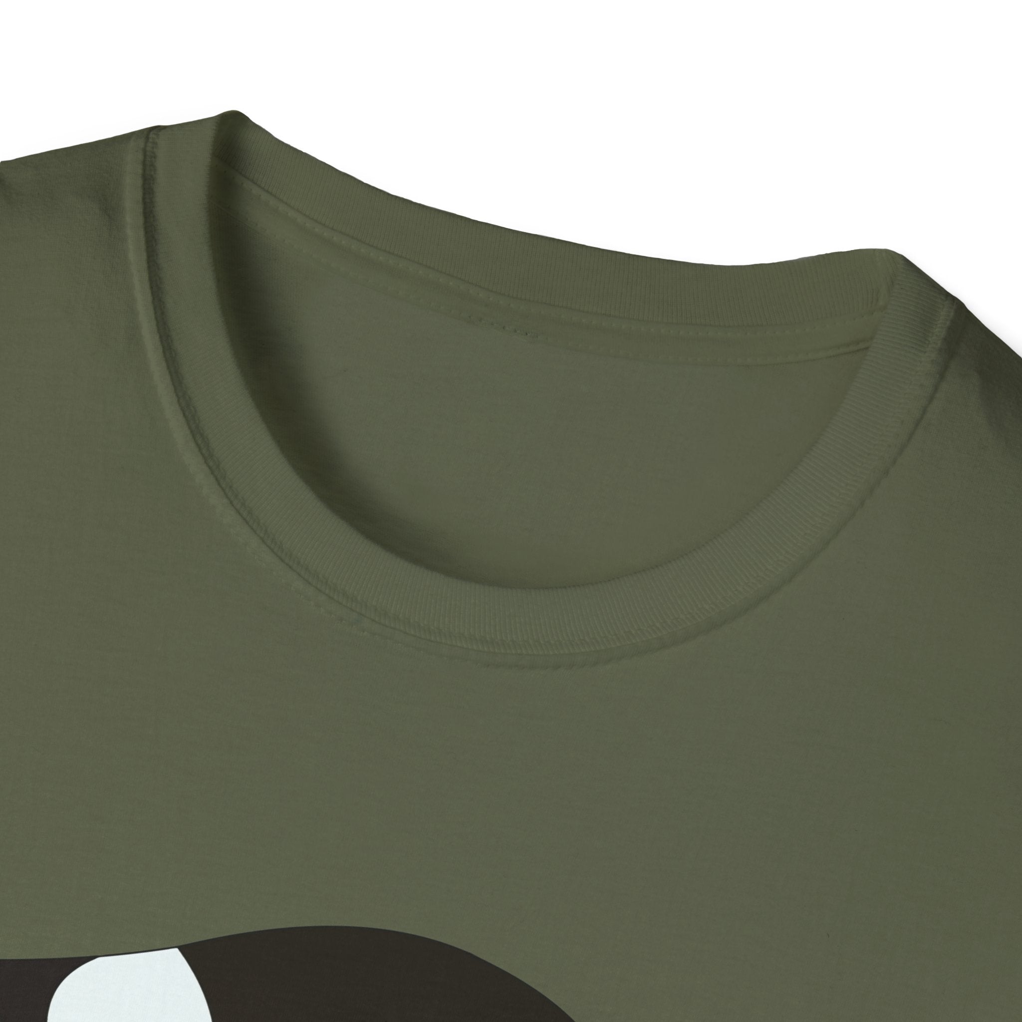 Hooded Plover Head- Unisex Softstyle T-Shirt Printify