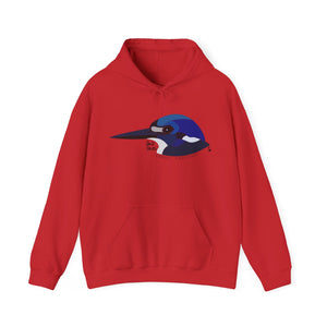 Forest Kingfisher Head | Unisex Heavy Blend™ Hooded Sweatshirt Printify