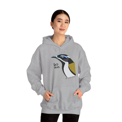 Blue-faced Honeyeater | Unisex Heavy Blend™ Hooded Sweatshirt