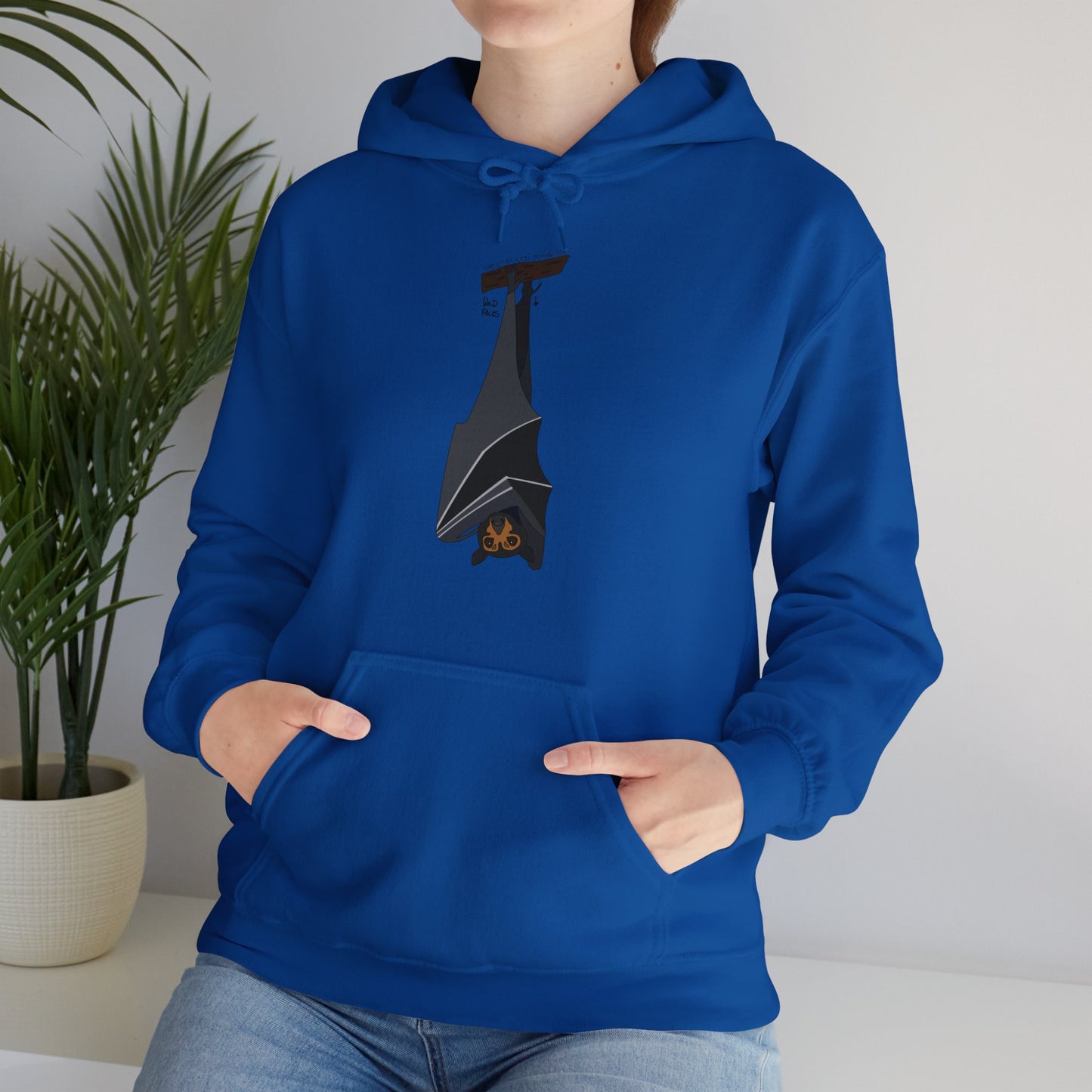 Spectacled Flying Fox | Unisex Heavy Blend™ Hooded Sweatshirt