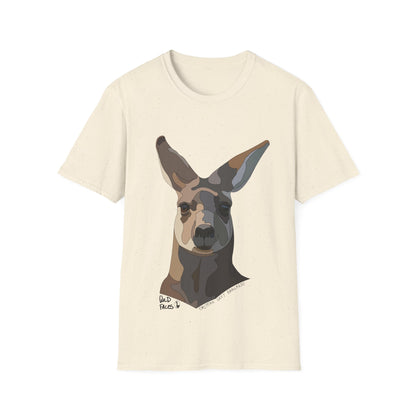 Eastern Grey Kangaroo - Unisex Softstyle T-Shirt Printify