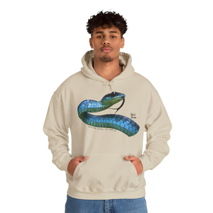 Blue Phase Common Tree-snake | Unisex Heavy Blend™ Hooded Sweatshirt