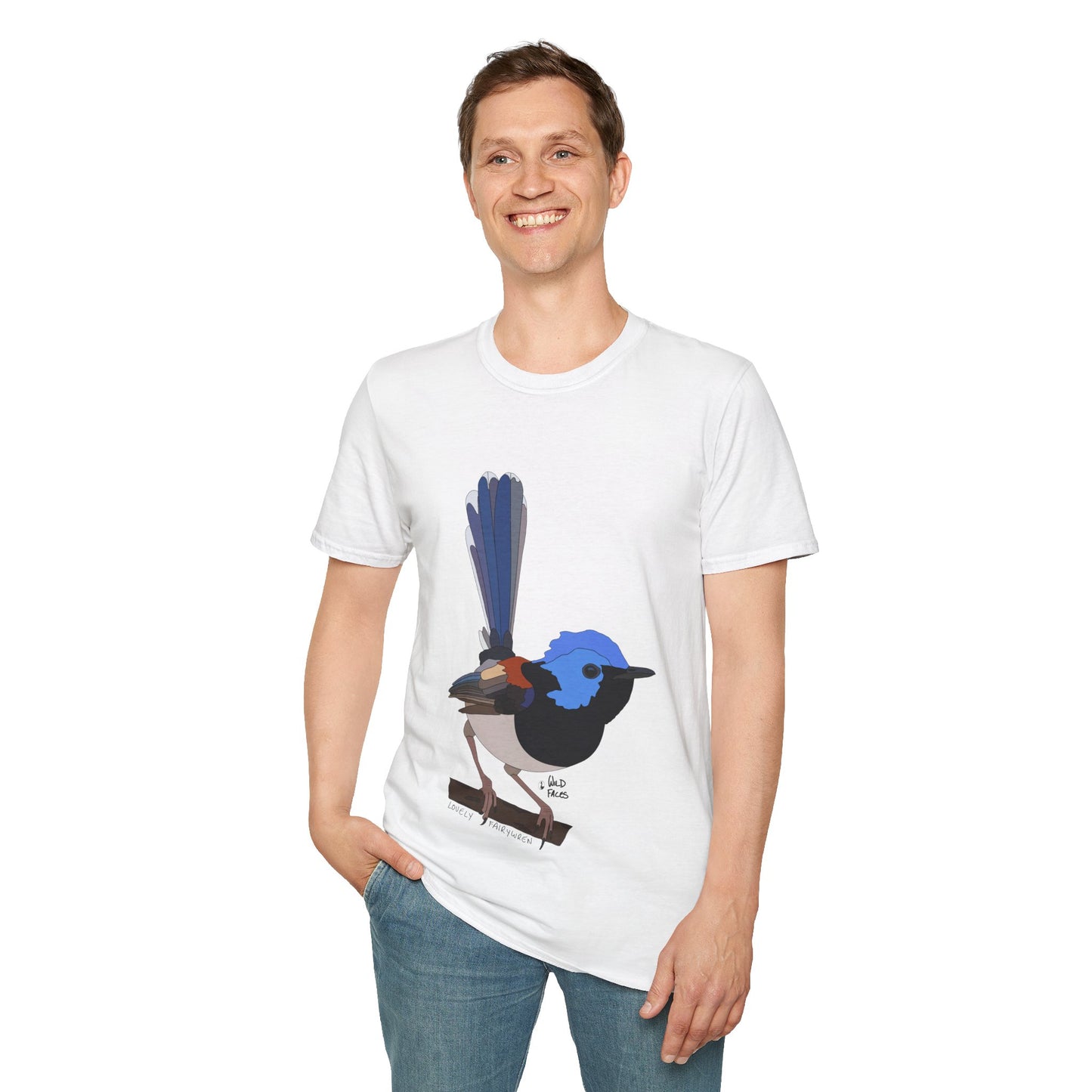 Lovely Fairy-wren - Unisex Softstyle T-Shirt