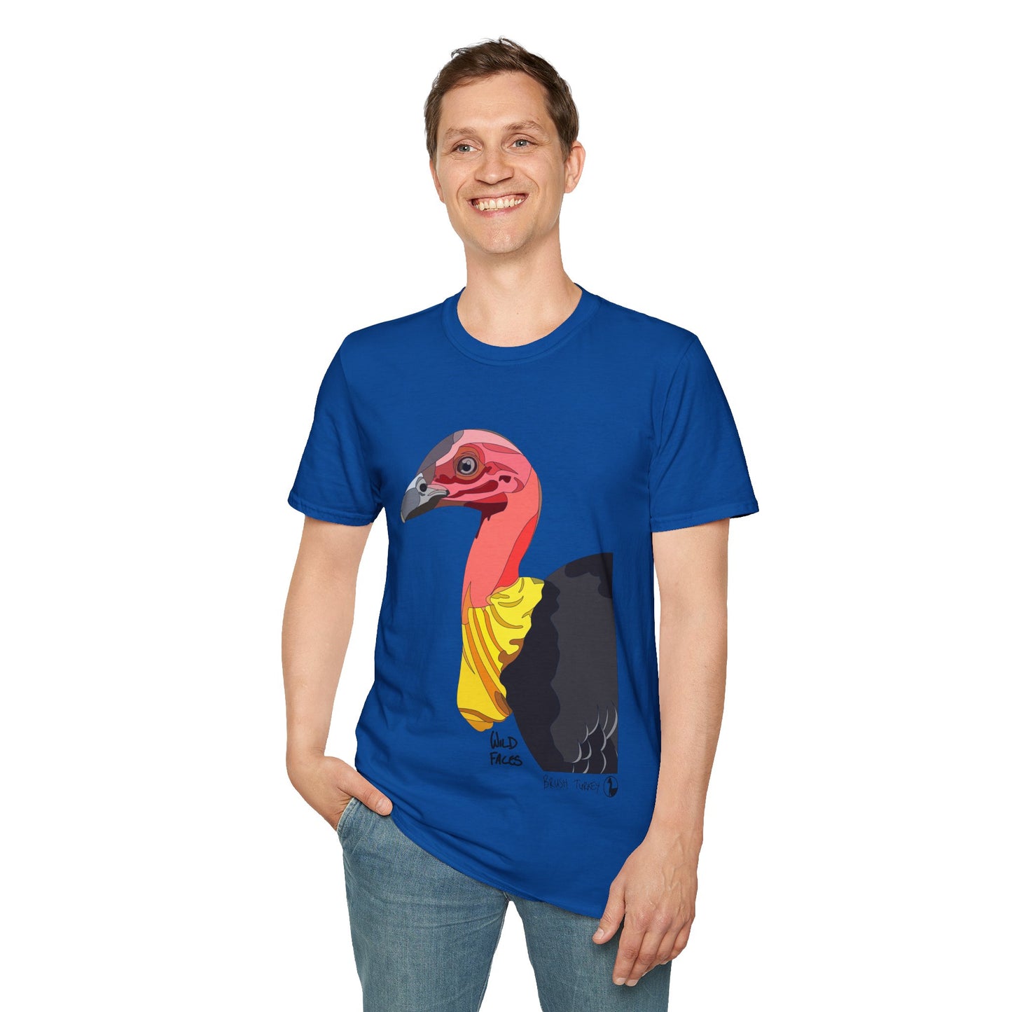 Australian Brushturkey - Unisex Softstyle T-Shirt