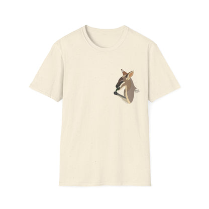 Whiptail Wallaby - Small design - Unisex Softstyle T-Shirt Printify