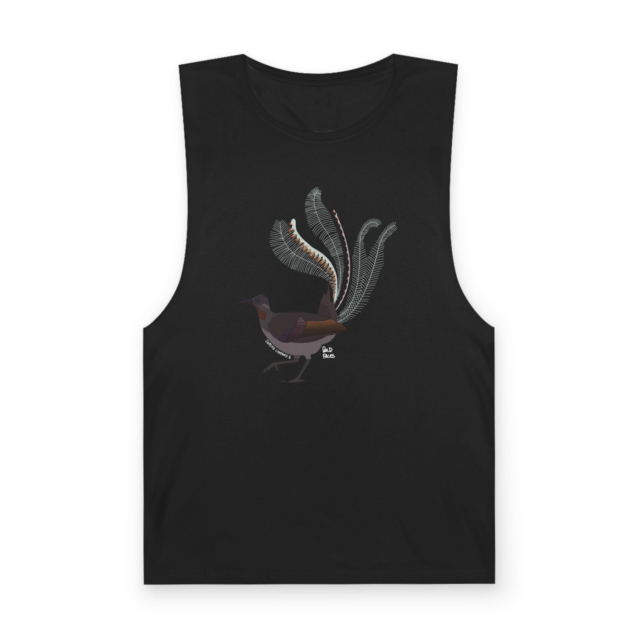 Superb Lyrebird - Unisex Barnard Tank
