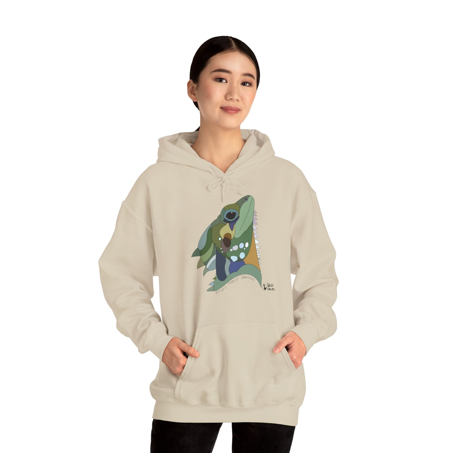 Boyd's Forest Dragon | Unisex Heavy Blend™ Hooded Sweatshirt