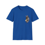 Frilled-neck Lizard - Small design - Unisex Softstyle T-Shirt Printify