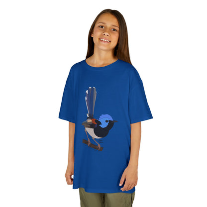 Lovely Fairywren | Kids Heavy Cotton™ Tee