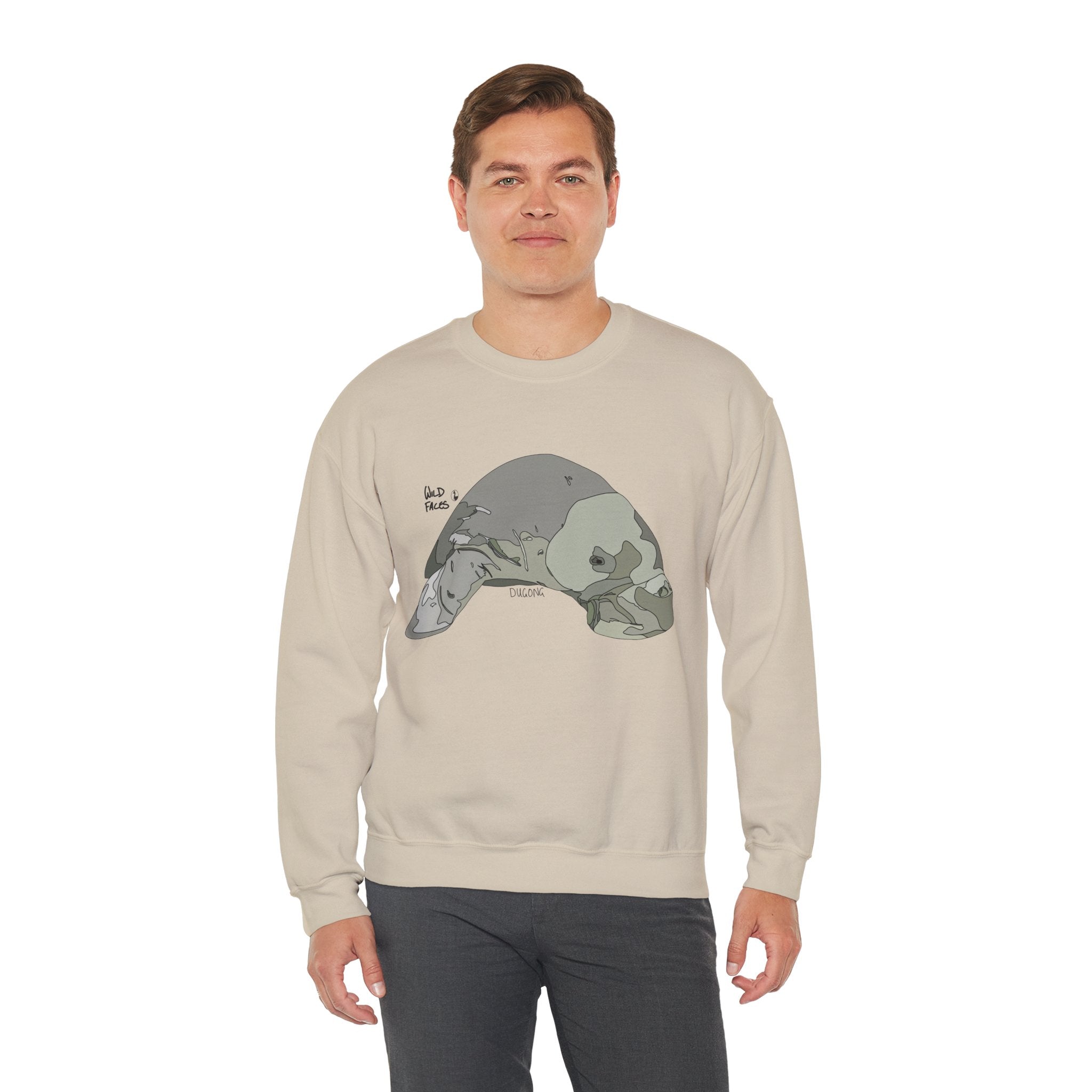 Dugong Sweatshirt | Unisex Heavy Blend™ Crewneck Printify