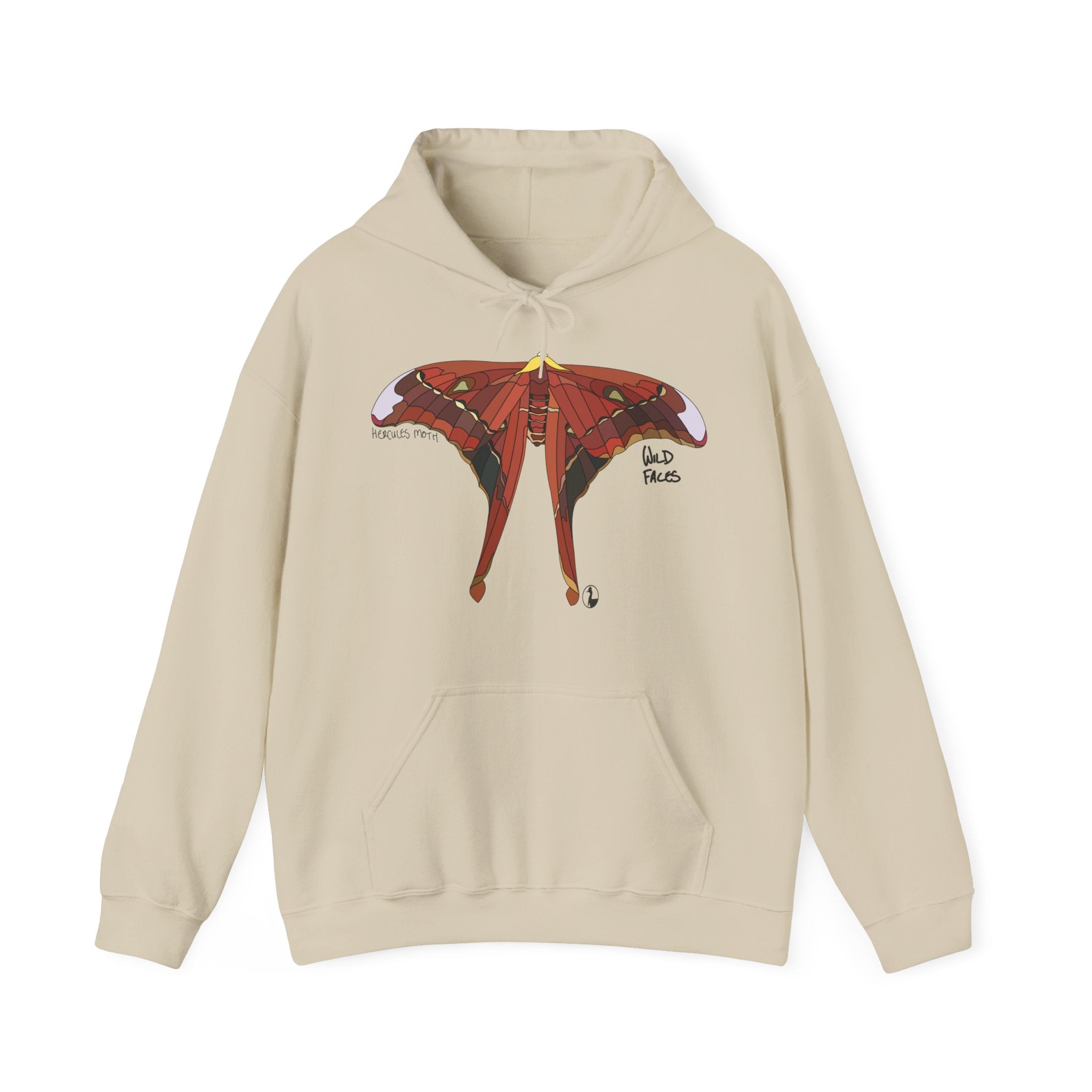 Hercules Moth | Unisex Heavy Blend™ Hooded Sweatshirt Printify