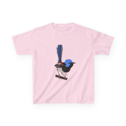 Lovely Fairywren | Kids Heavy Cotton™ Tee