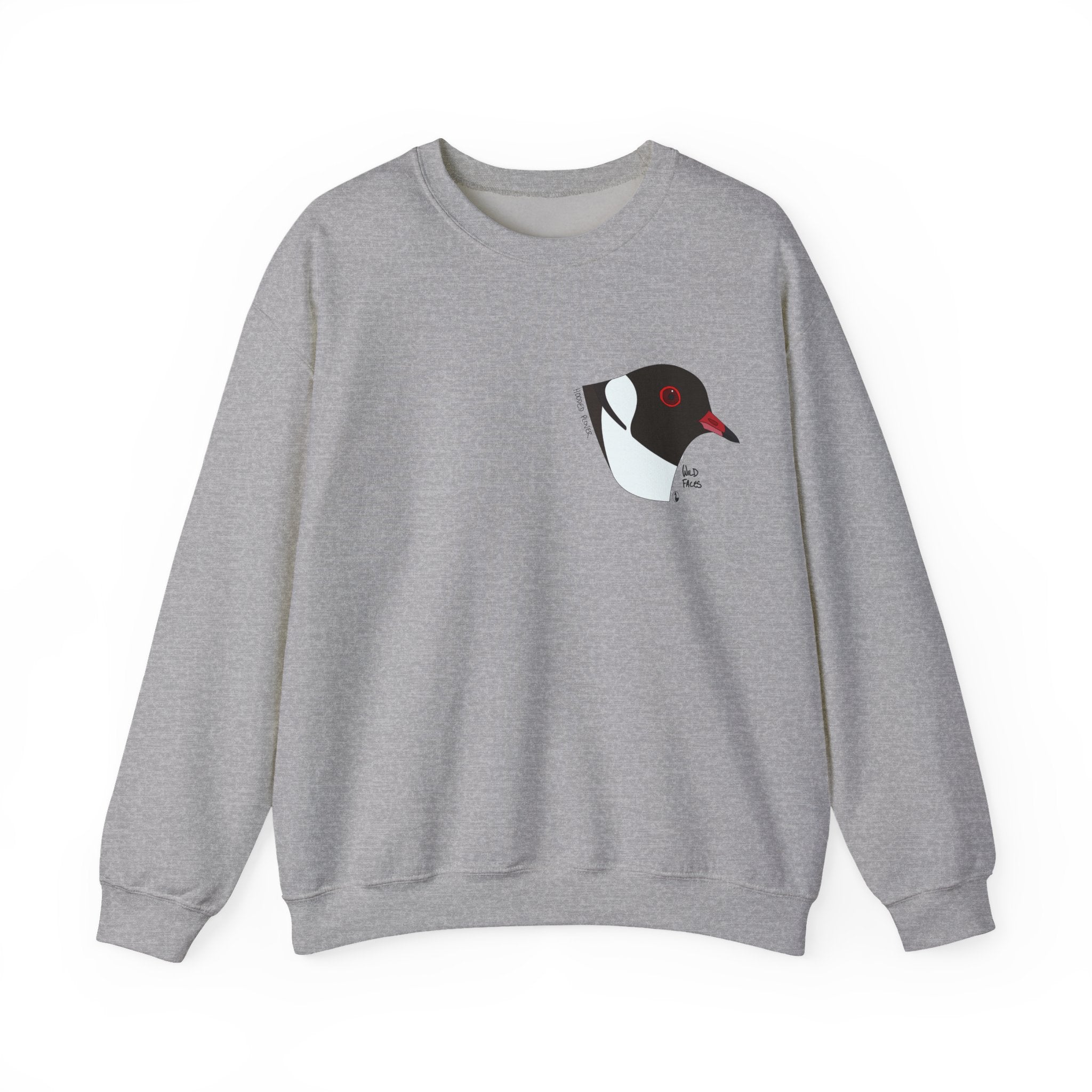 Hooded Plover (head) Sweatshirt | Unisex Heavy Blend™ Crewneck