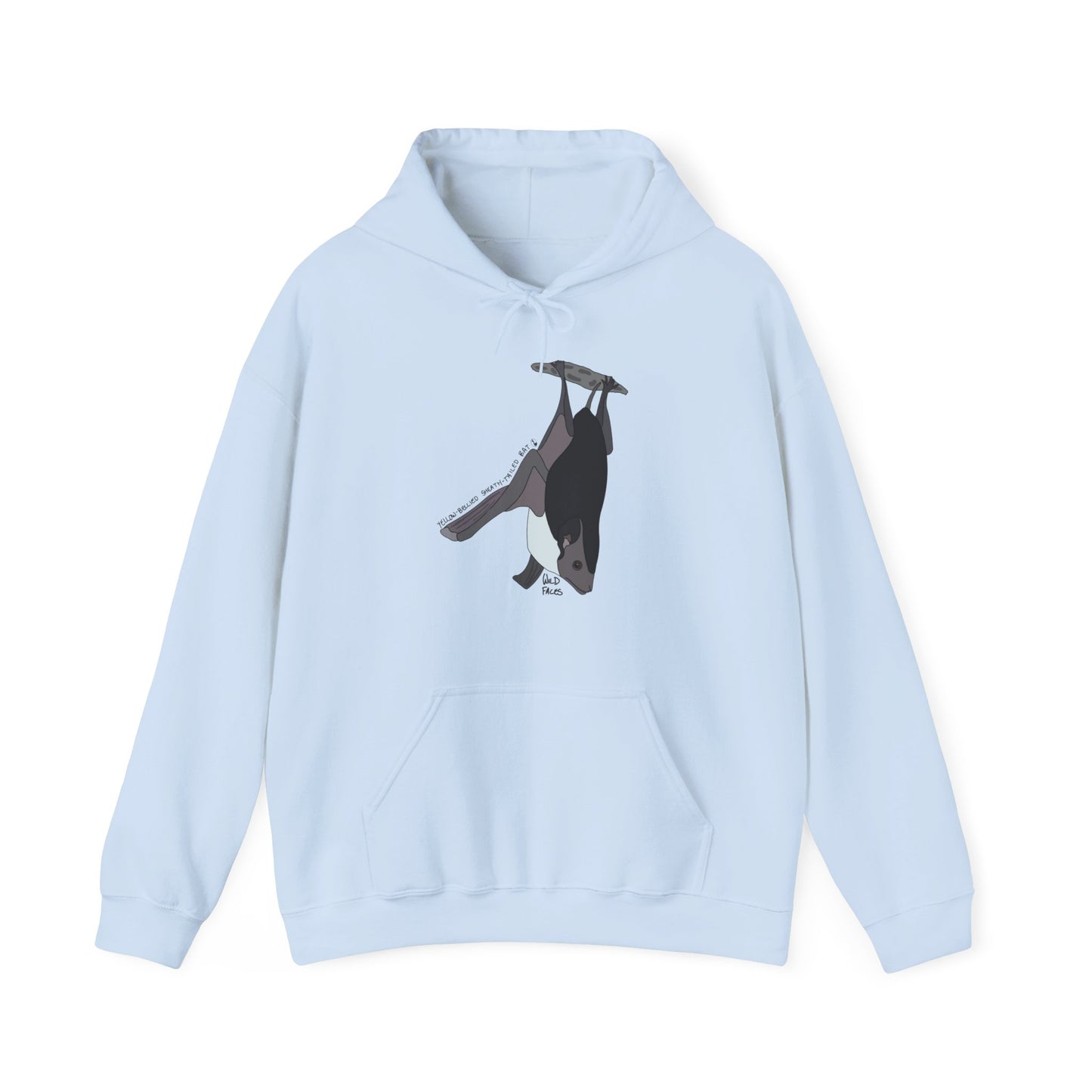 Yellow-bellied Sheath-tailed Bat | Unisex Heavy Blend™ Hooded Sweatshirt