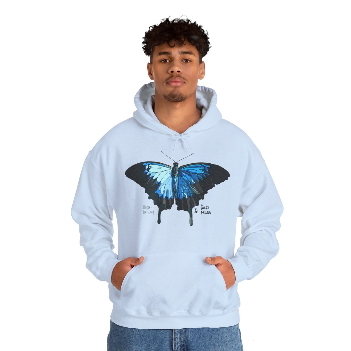 Ulysses Butterfly | Unisex Heavy Blend™ Hooded Sweatshirt