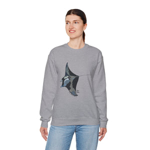 Reef Manta Ray | Unisex Heavy Blend™ Crewneck Printify