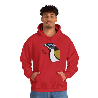 Blue-faced Honeyeater | Unisex Heavy Blend™ Hooded Sweatshirt