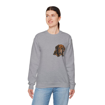 Dachshund (small body) | Unisex Heavy Blend™ Crewneck