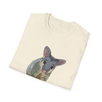 Common Brushtail Possum - Unisex Softstyle T-Shirt Printify