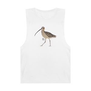 Eastern Curlew - Unisex Barnard Tank Printify