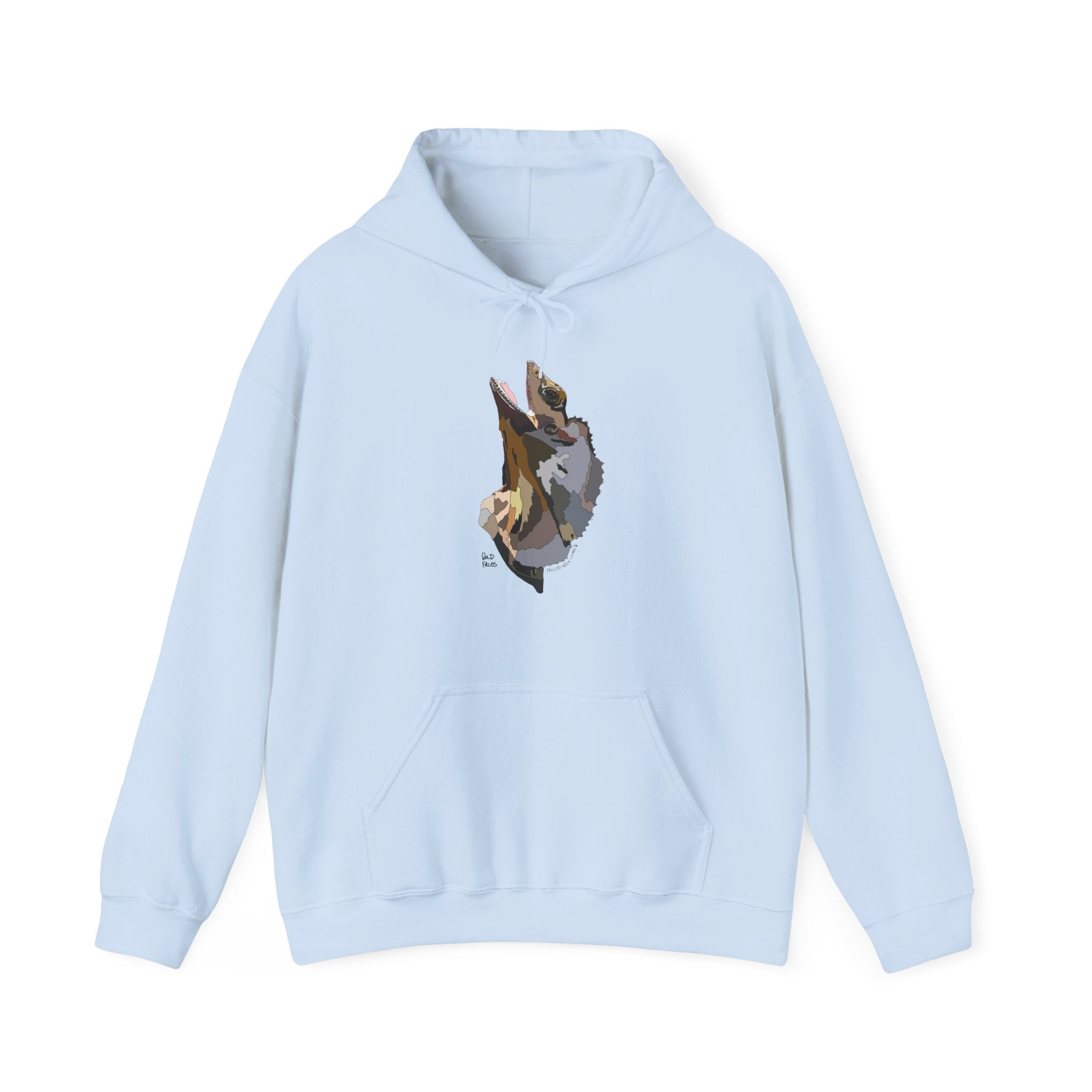 Frilled-neck Lizard | Unisex Heavy Blend™ Hooded Sweatshirt Printify